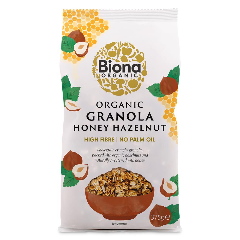 Organic Honey Hazelnut Granola