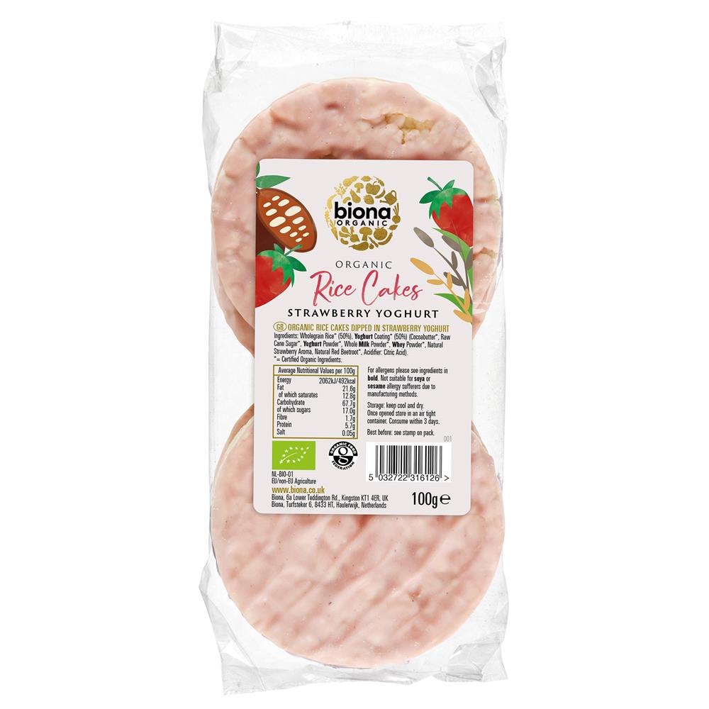 Strawberry Rice Cakes