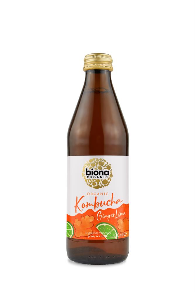 Org Kombucha Ginger Lime