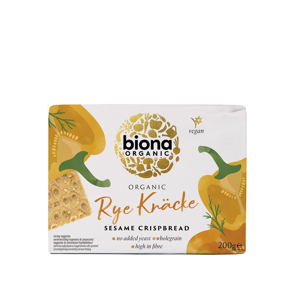 Rye Sesame Crispbread