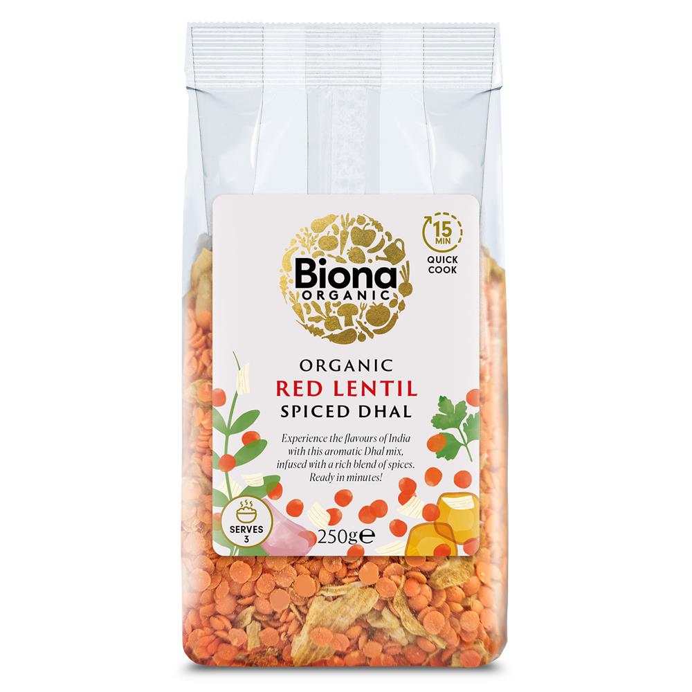 Org Spiced Red Lentil Dahl