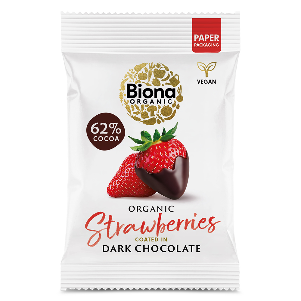 Org Dark Choc Strawberries
