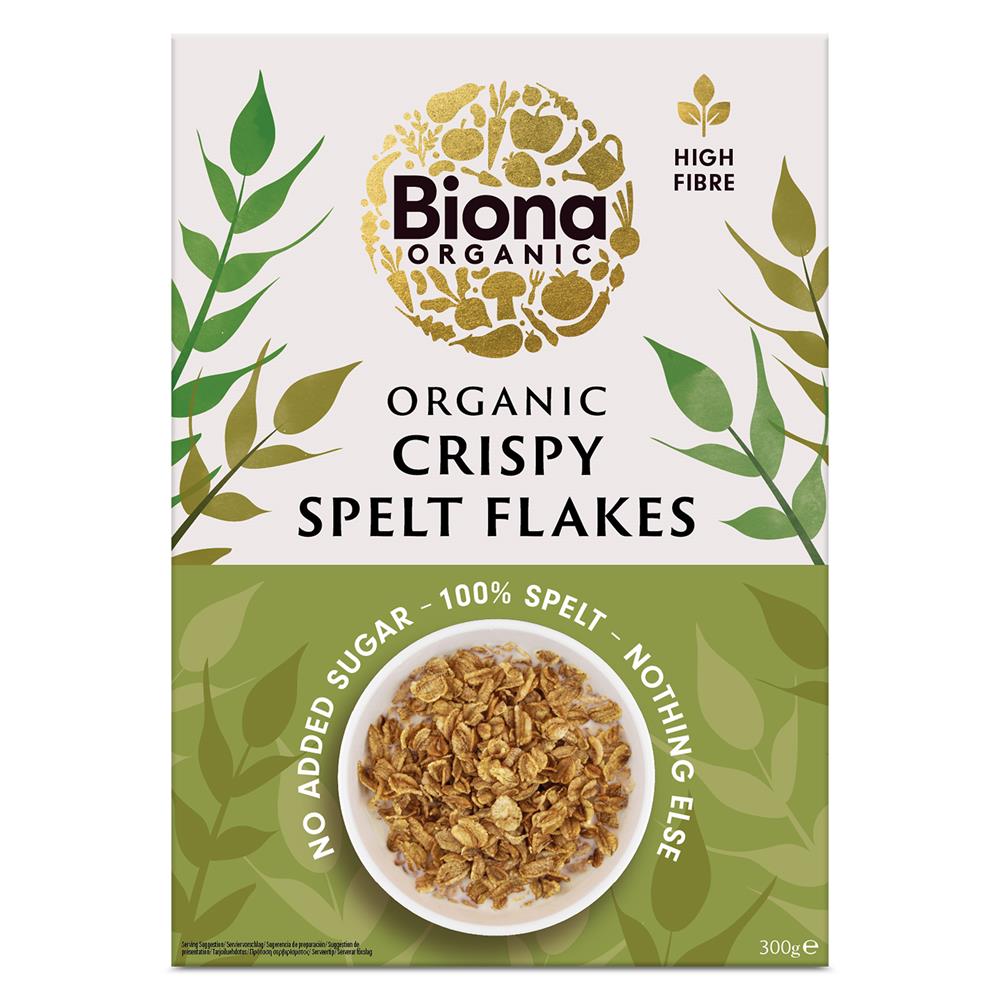 Org Crispy Spelt Flakes