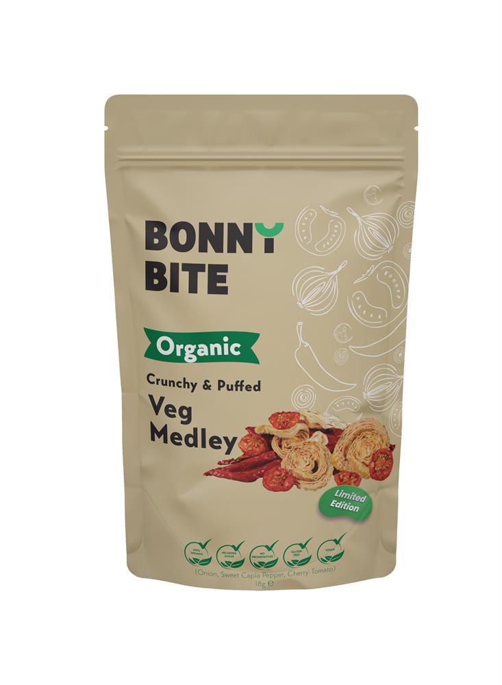 Crunch & Puffed Veg Medley 18g