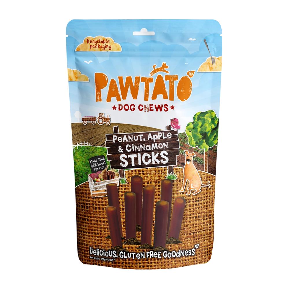 Pawtato Sticks w/Peanut Apple