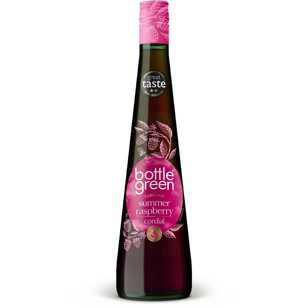 Plump Summer Raspberry Cordial
