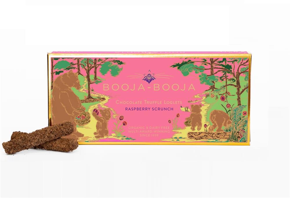 Raspberry Scrunch Loglets
