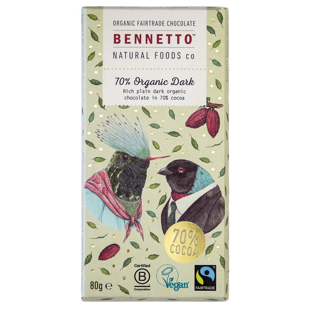 Chocolate Bar 70% Dark Organic