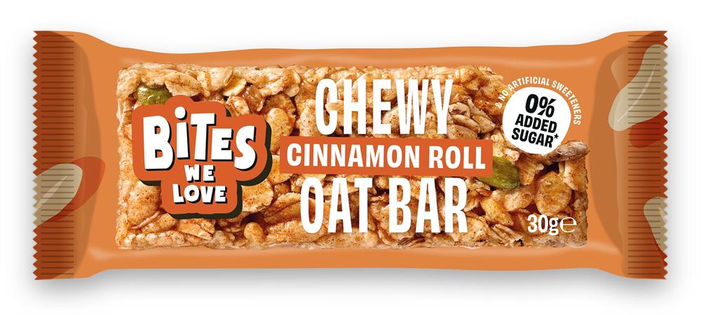 Cinnamon Roll Chewy Oat Bar