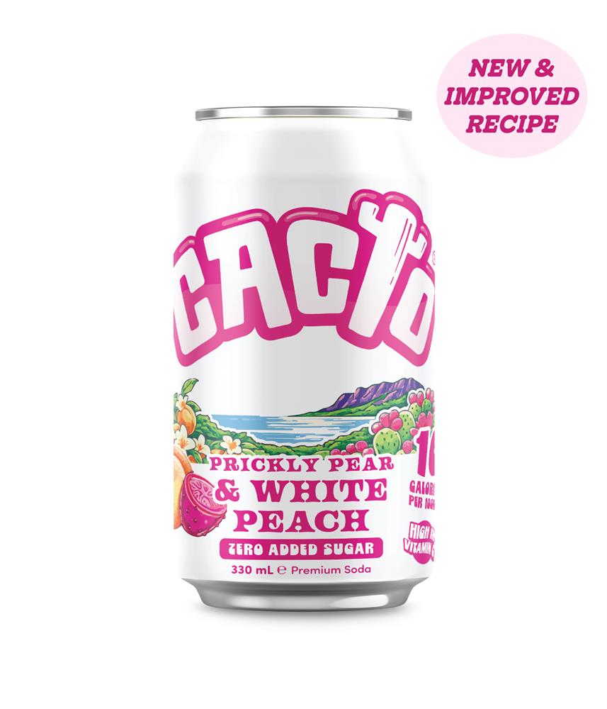Peach & Prickly Pear Soda