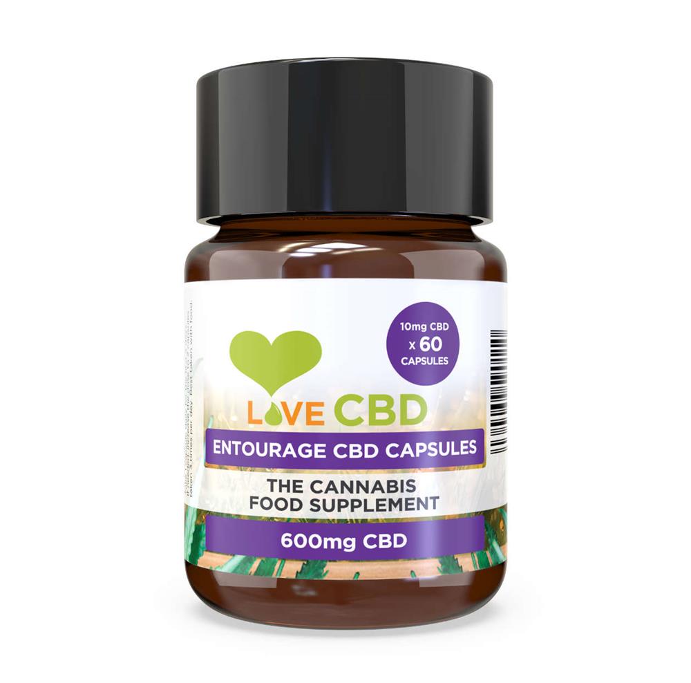 Entourage CBD Capsules 600mg