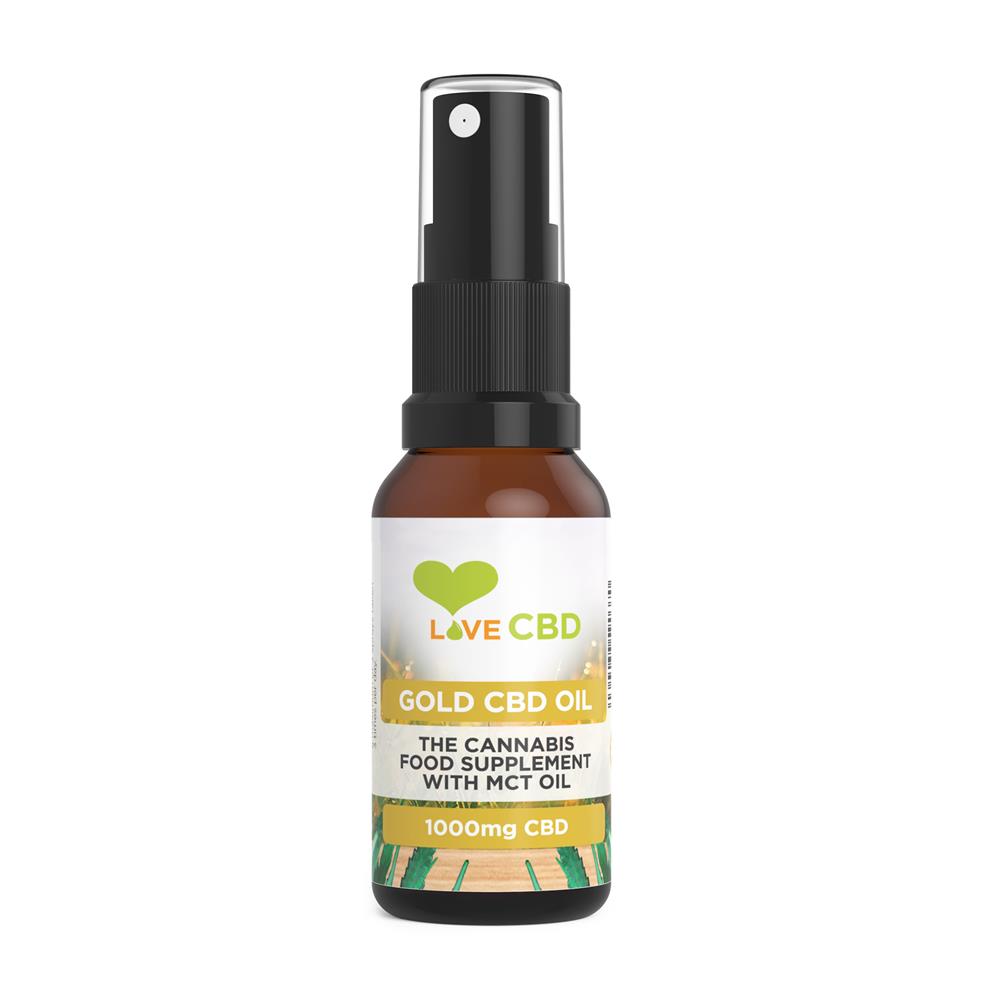 1000mg Gold CBD Oil