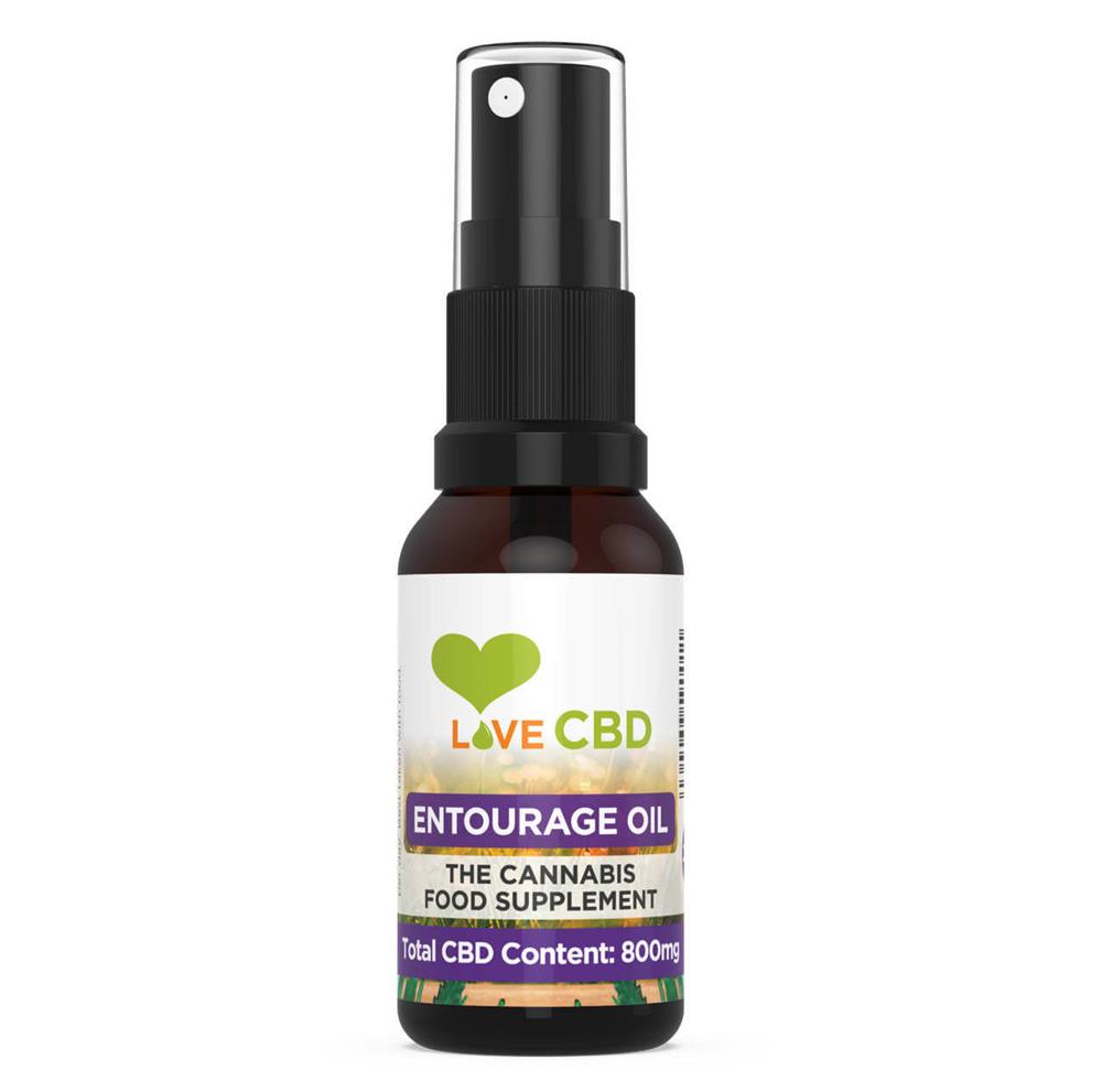 Entourage CBD oil 800mg