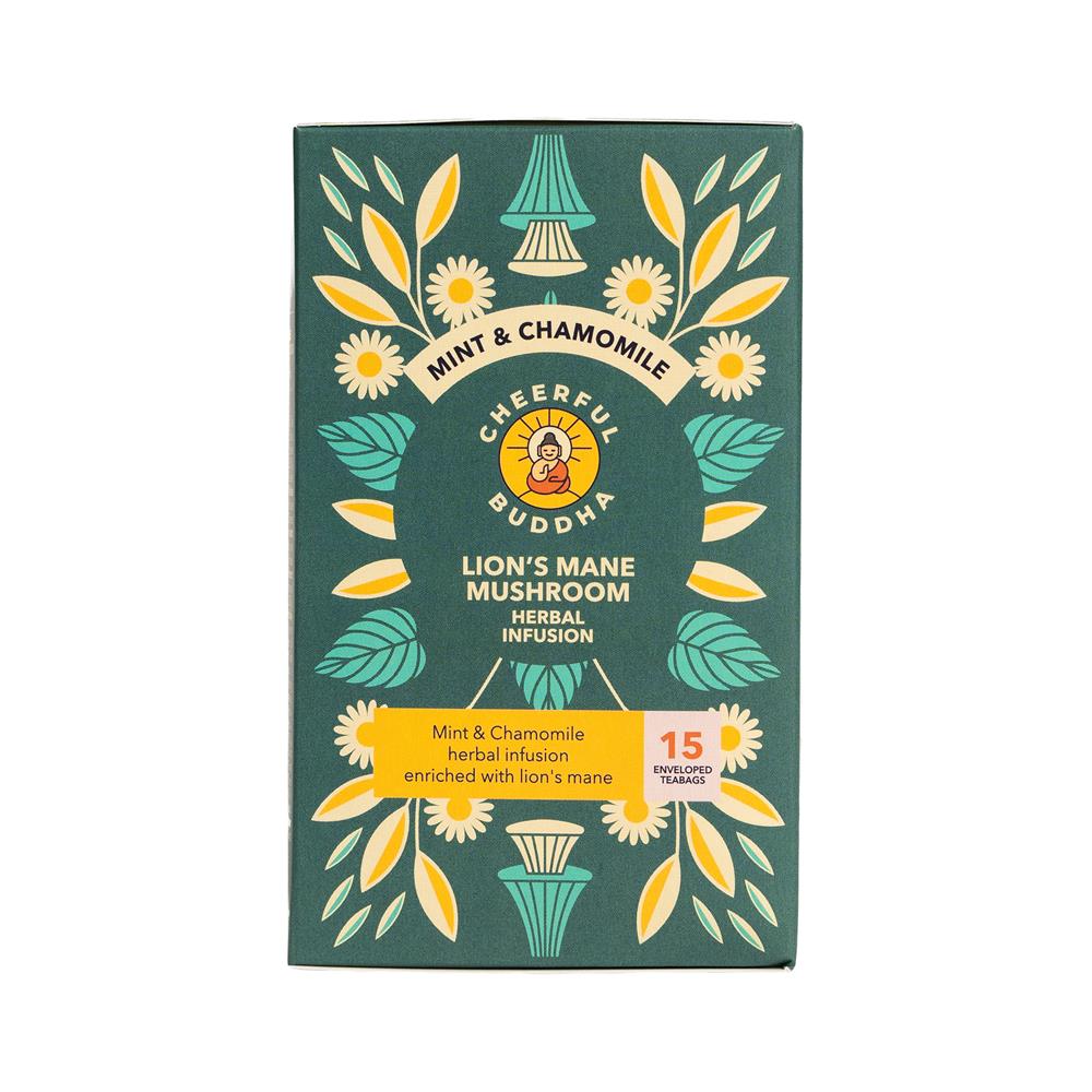 Lion's Mane Mint+Cham Tea