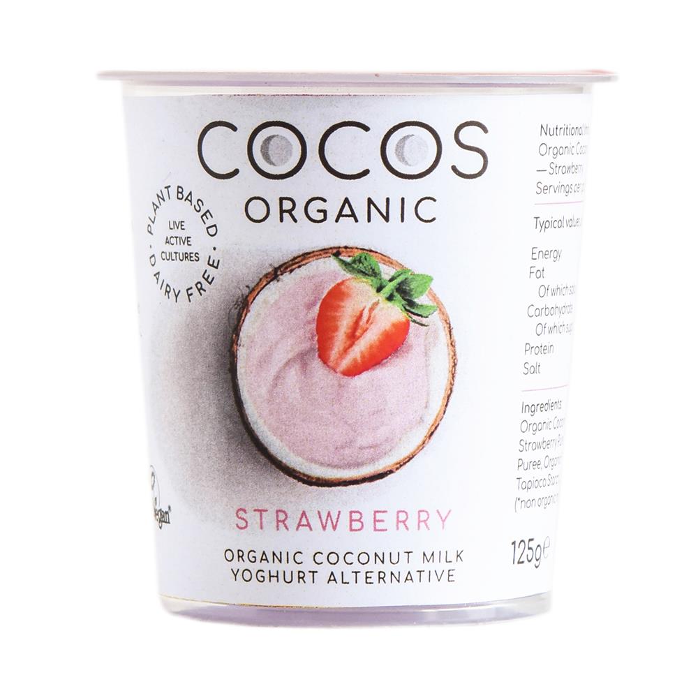 Coconut Milk Yoghurt Straw