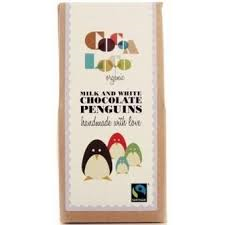 Org White & Milk Choc Penguins