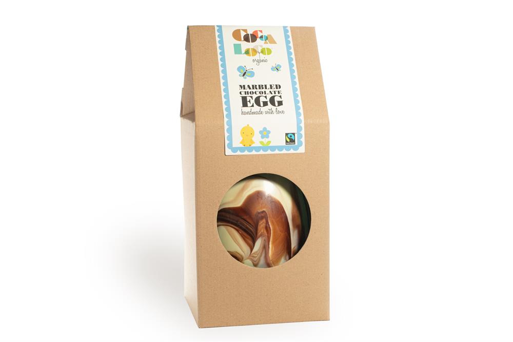 Marbled Easter Egg & Buttons