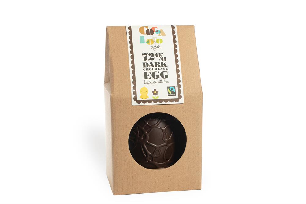72% Dark Chocolate Easter Egg