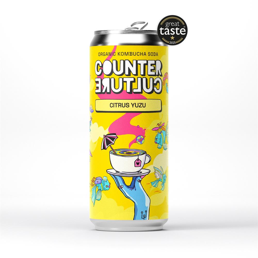 Yuzu Org Kombucha Soda