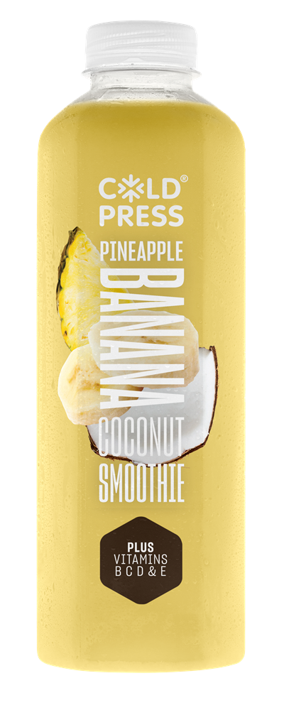 Pineapple Banana Coconut Smoot