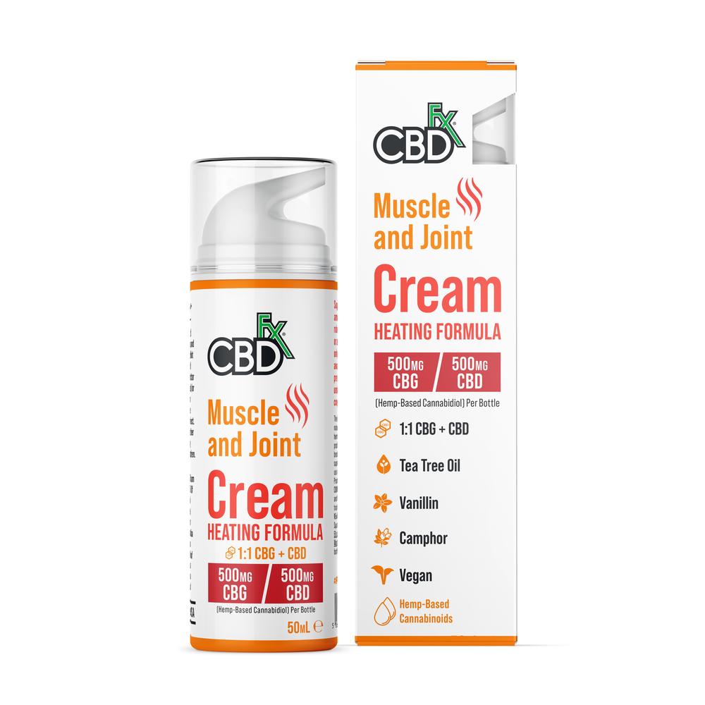 CBDfx Heating Cream 500mg