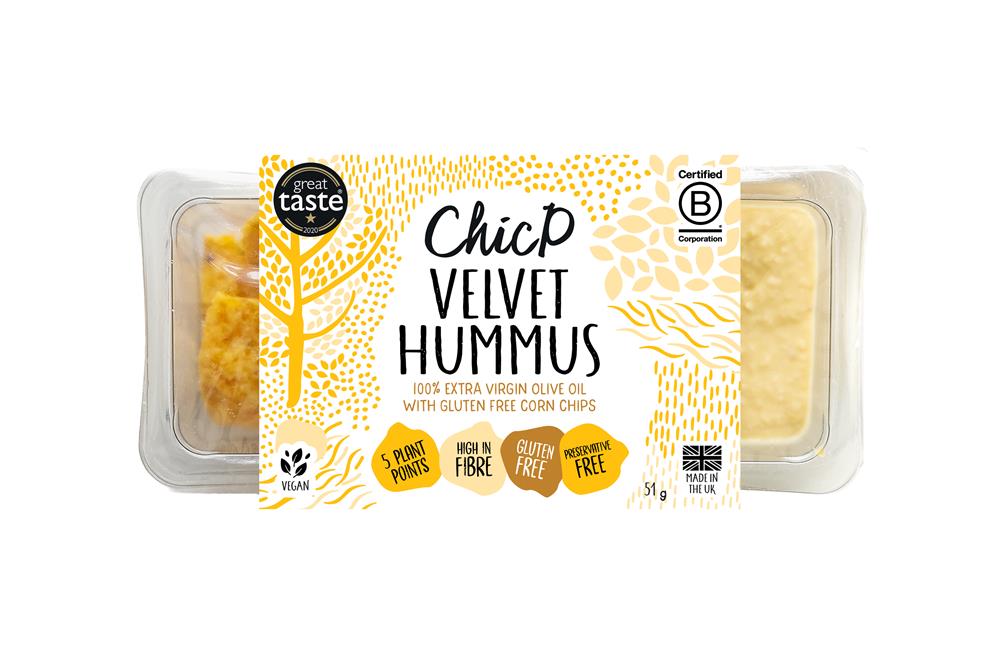 ChicP Velvet Hummus Snack Pot
