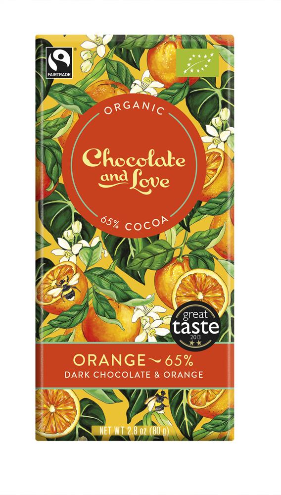 Orange Dark Chocolate 65%