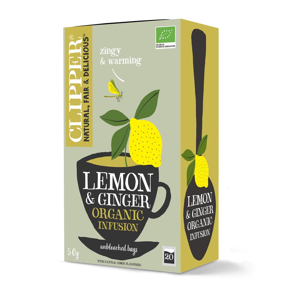 Organic Lemon & Ginger