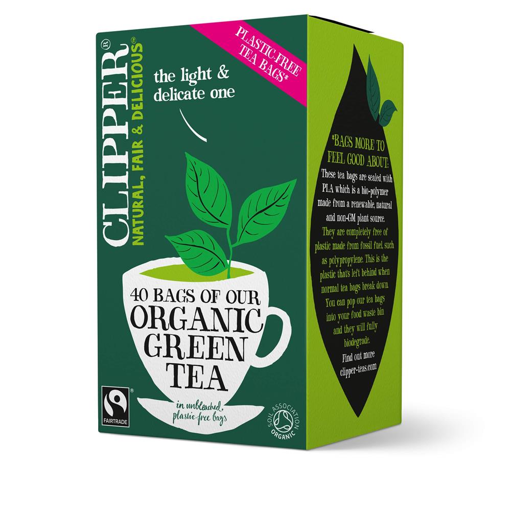 Fairtrade Green Tea Bags