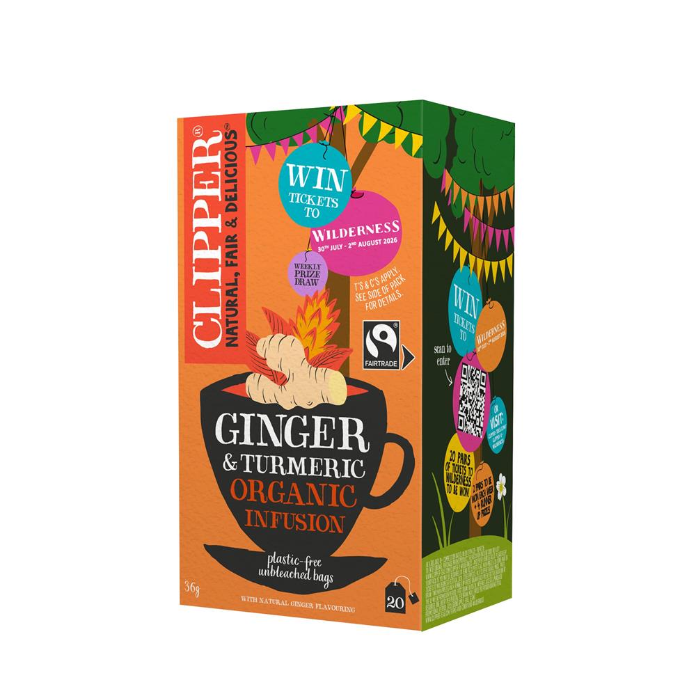 Org Ginger and Turmeric Tea