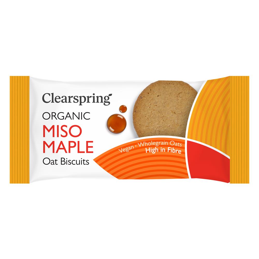 Organic Oat Biscuits Miso Mapl