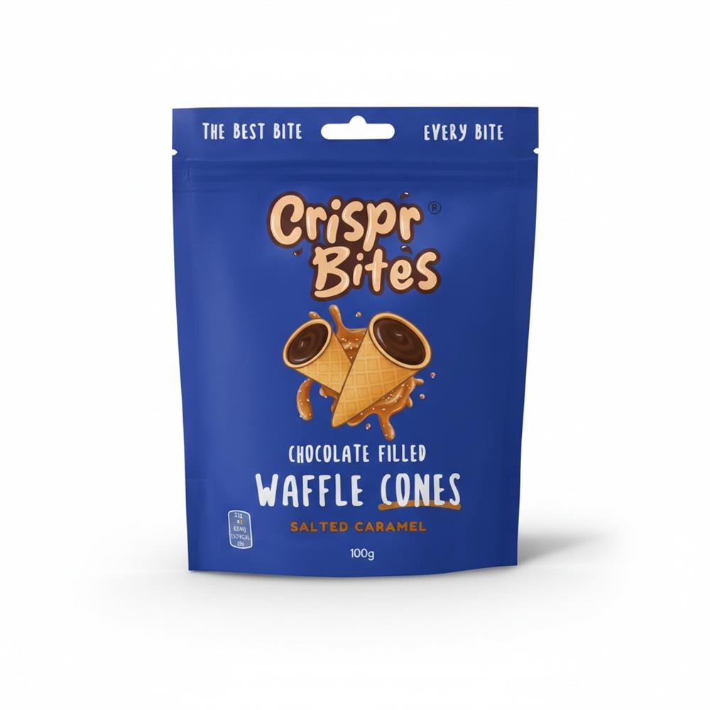 Salted Caramel Mini Cones