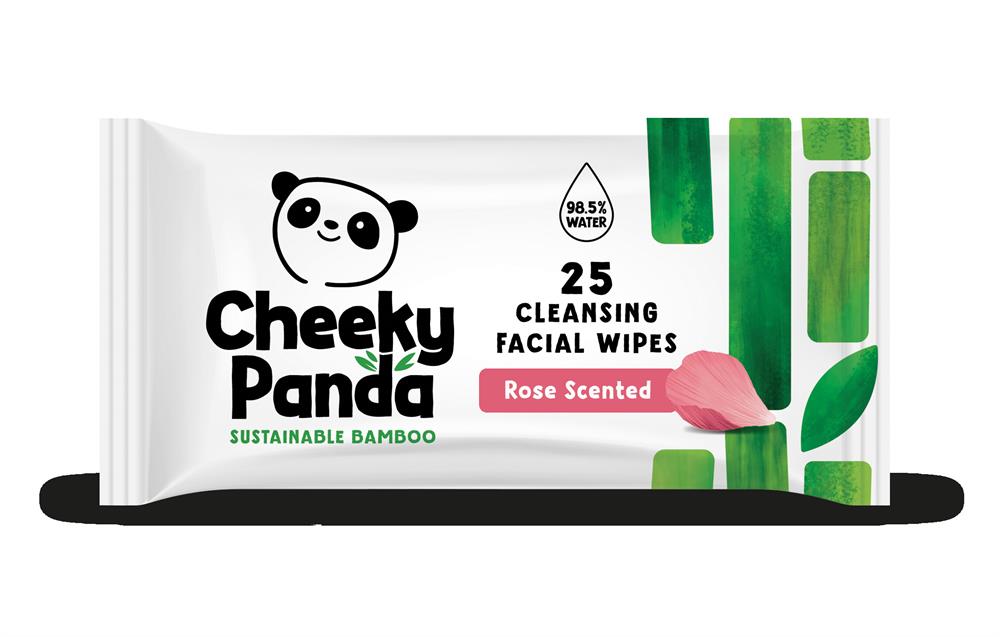 Bamboo Facial Wipes Rose