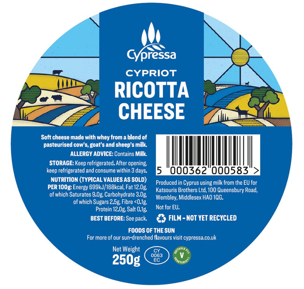 Cypressa Cypriot Ricotta