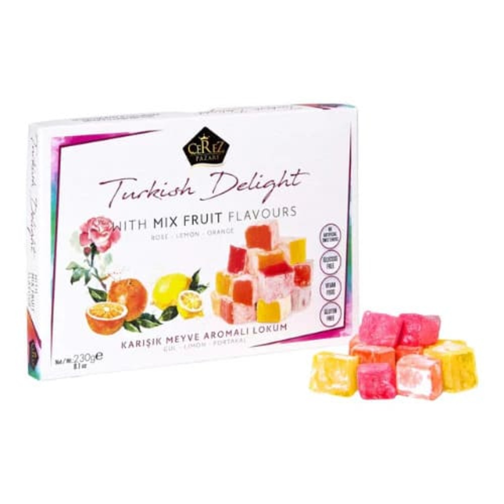 Turkish Delight 3 Fruit Mix