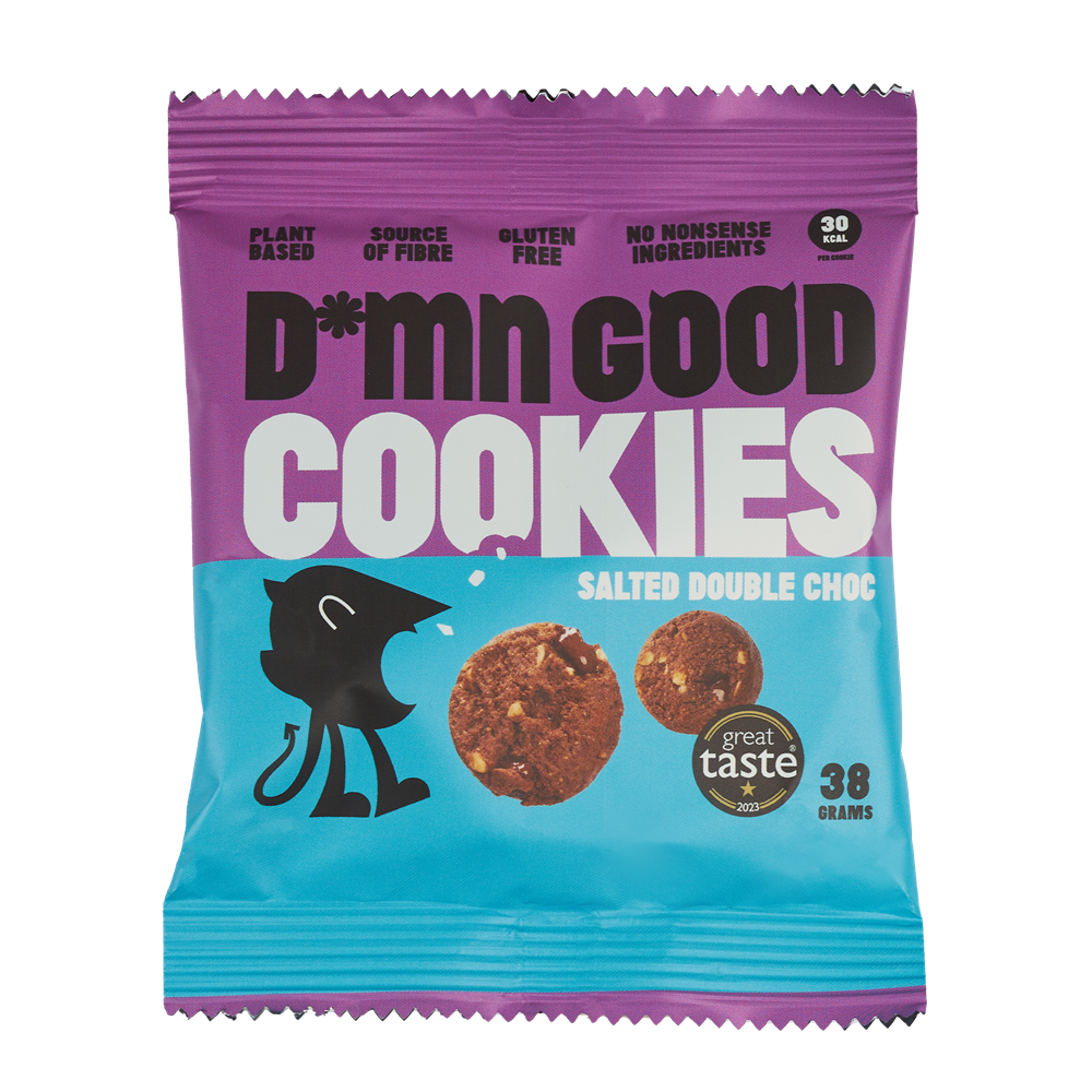 Salted Double Choc Cookies