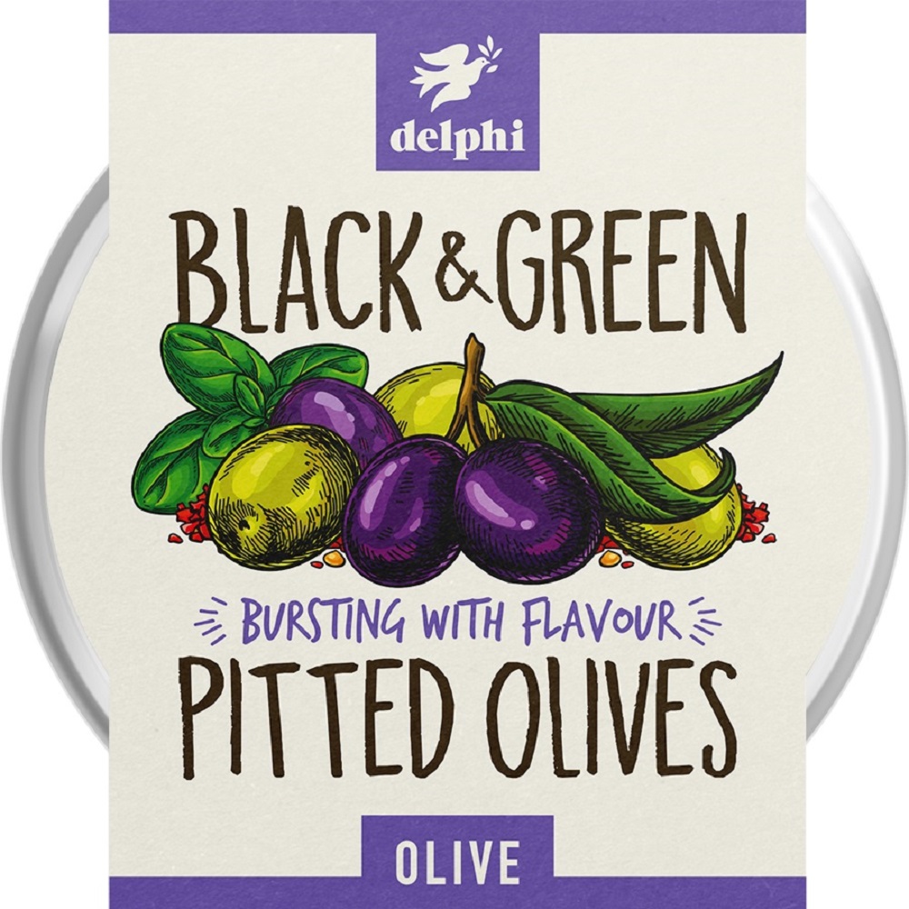 Black & Green Pitted Olives