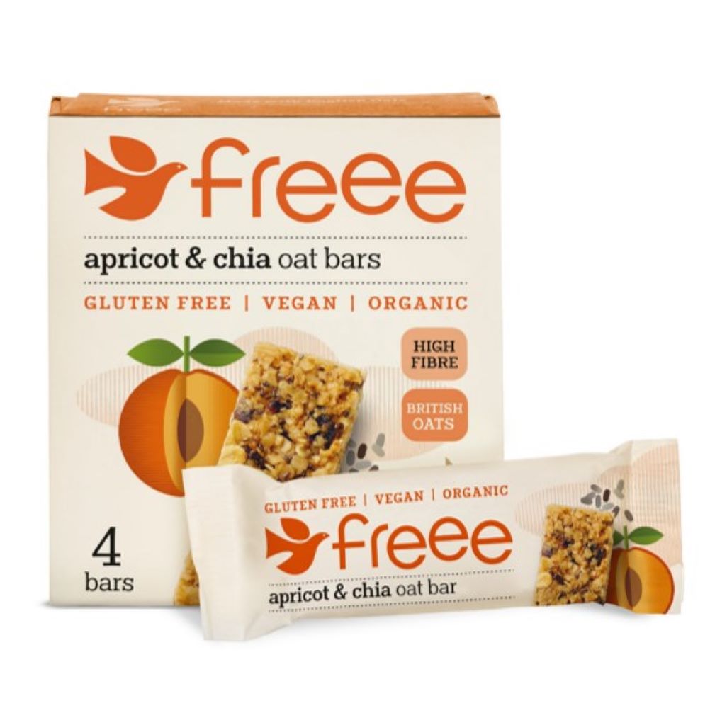 Org GF Apricot & Chia Oat Bar