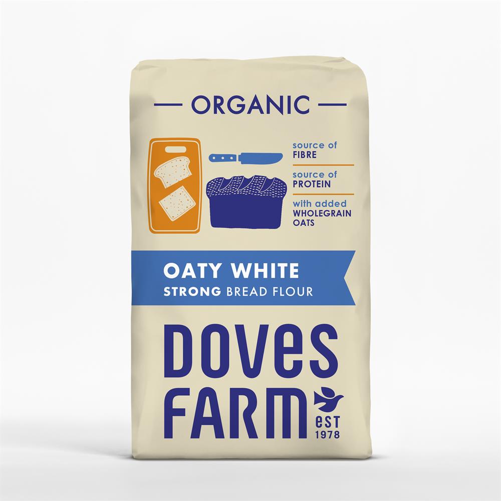 Org Oaty Strong White Flour