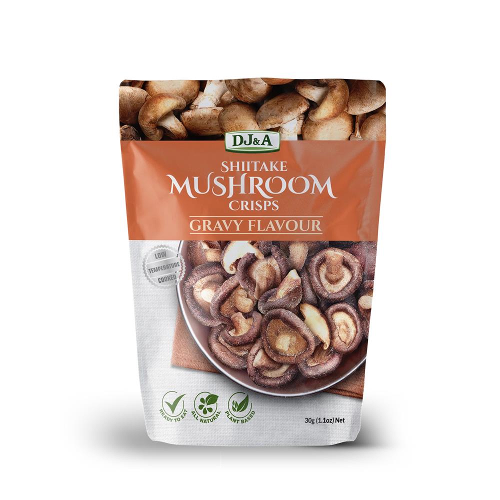 Shiitake Mushroom Crisps Gravy