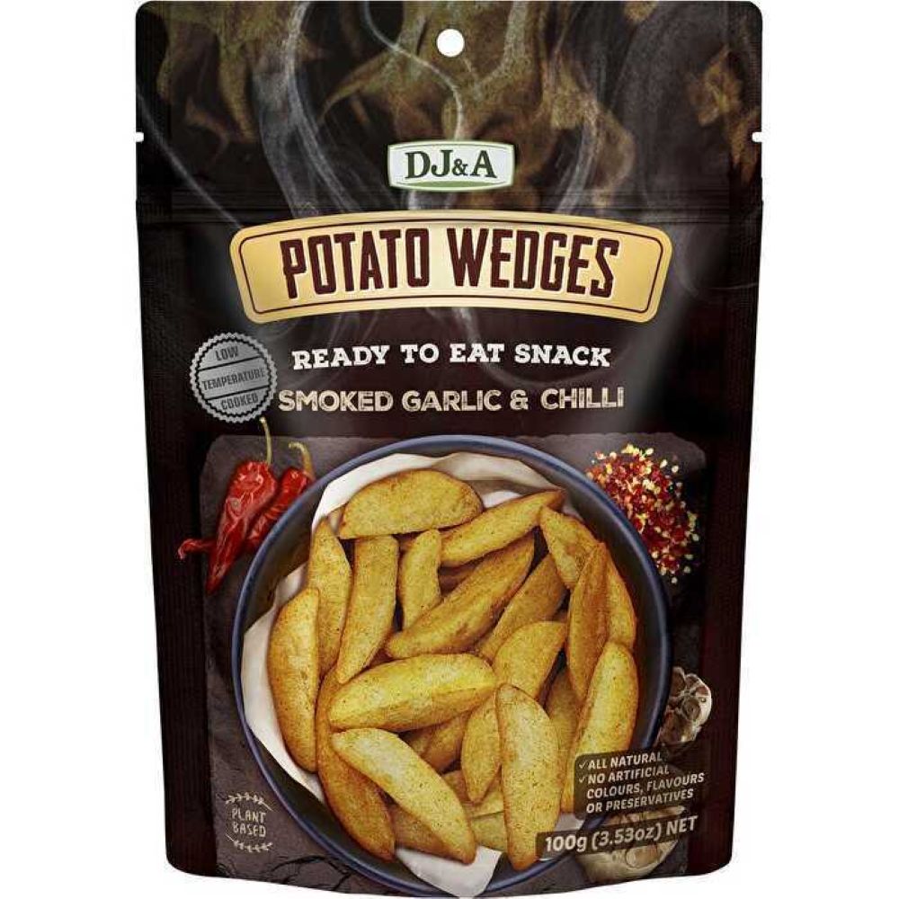 Potato Wedges Smok Garlic Chil