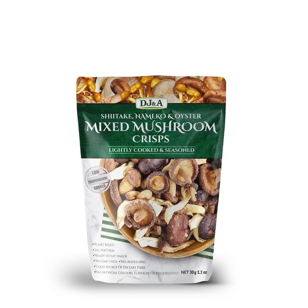 DJ&A Mixed Mushroom Crisps