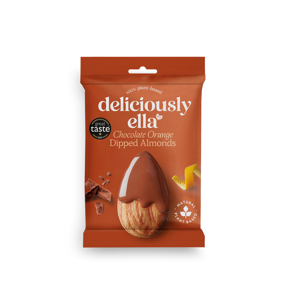 Dipped Almonds Choc Orange