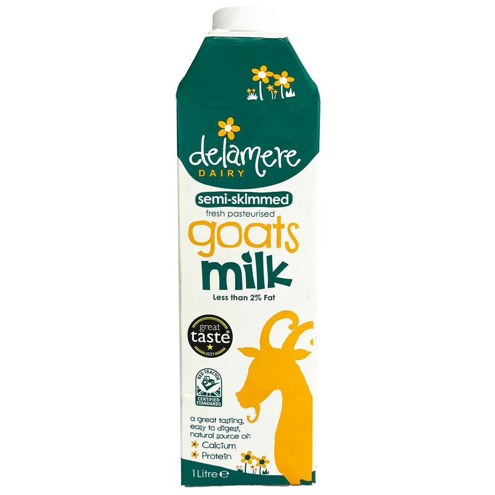 Semi Skimmed Goats Milk
