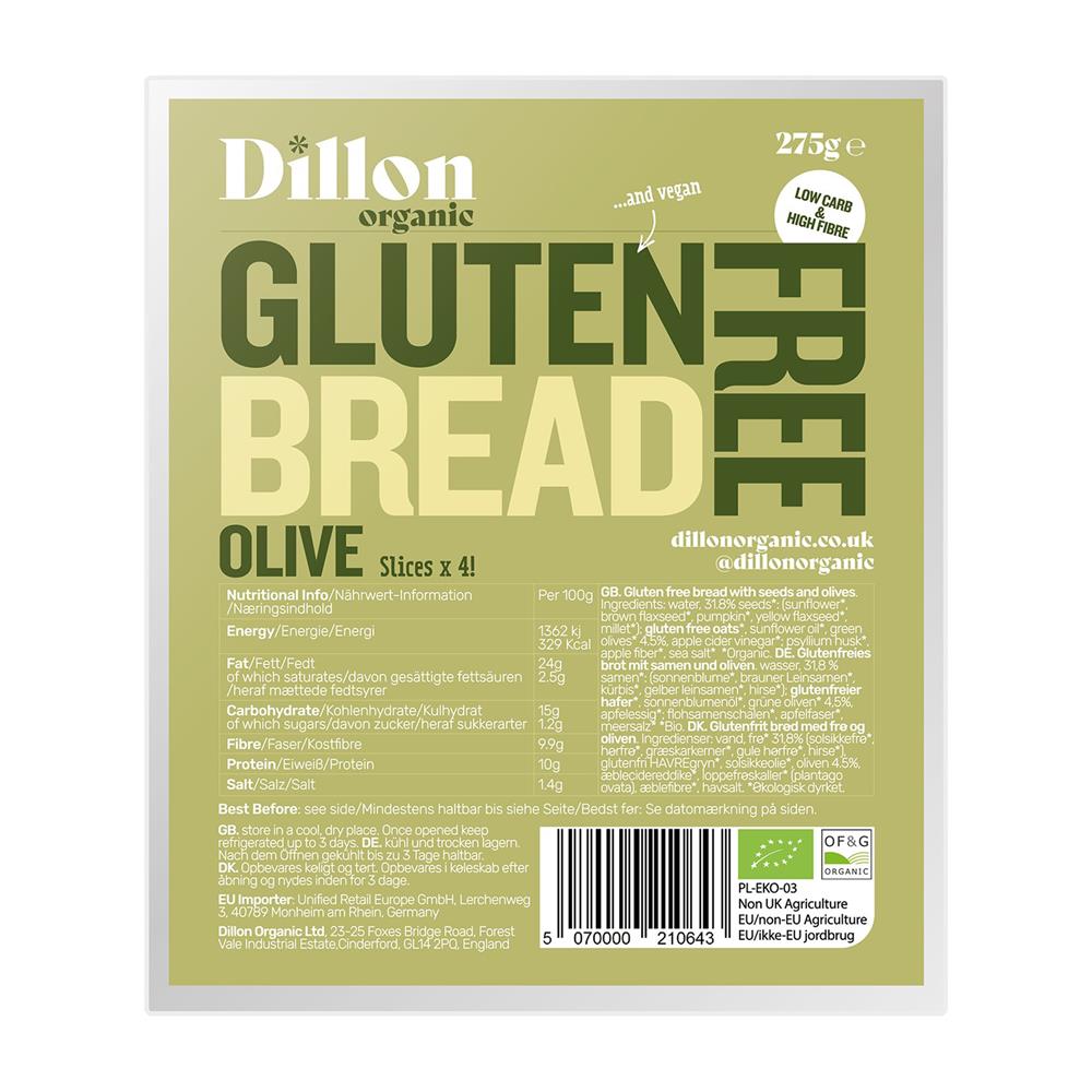 Gluten Free Olive Bread