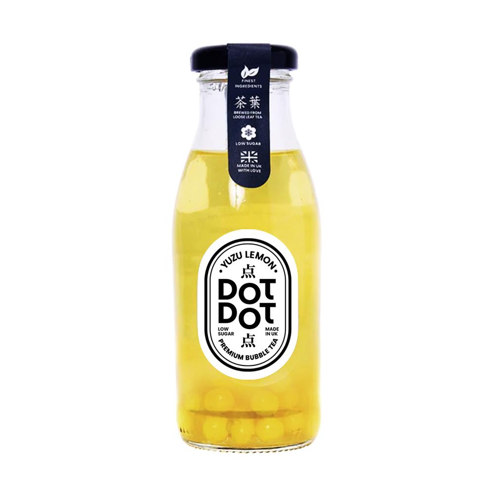 Bubble Tea Yuzu Lemon