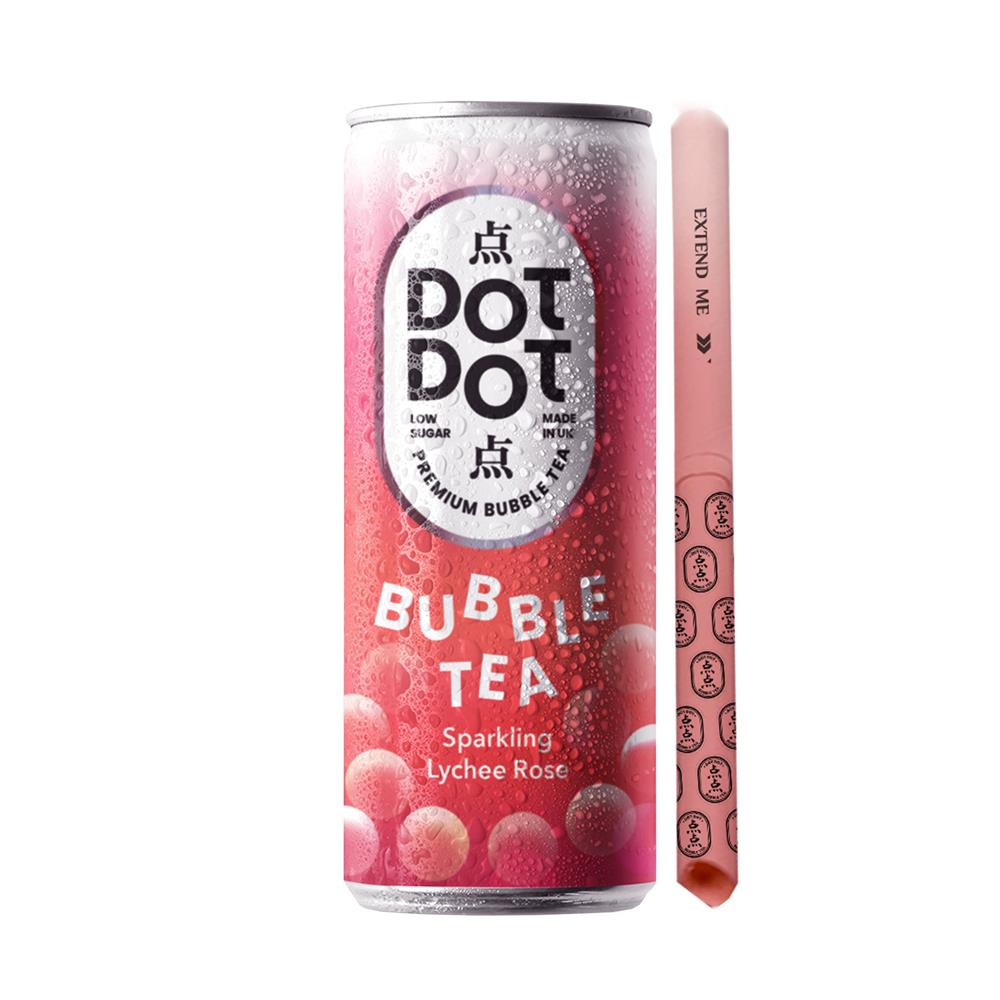 Bubble Tea Lychee Rose Can