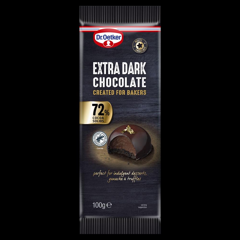 Extra Dark Chocolate Bar 72%