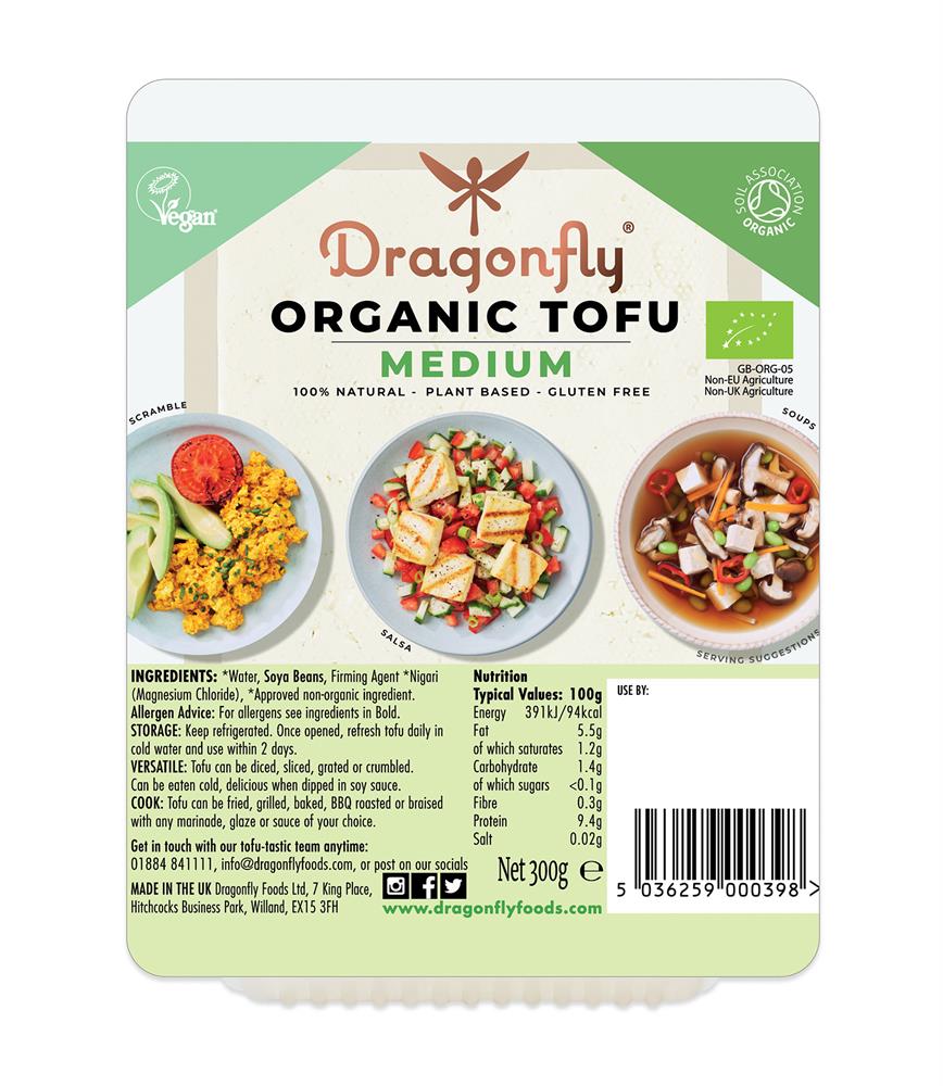 Organic Medium Firm Tofu