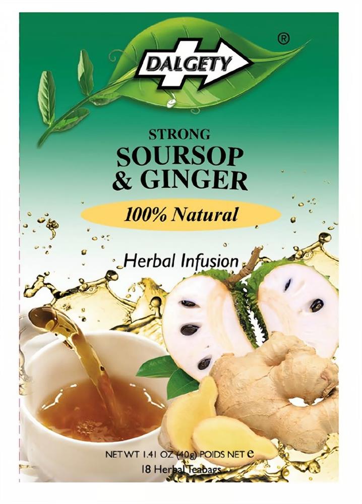 Soursop & Ginger Herbal Tea